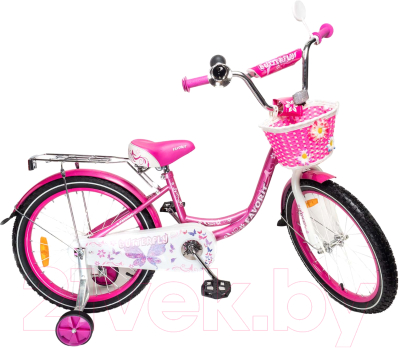 Детский велосипед FAVORIT Butterfly BUT-18PN - фото