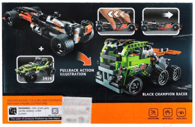 Конструктор инерционный Brick Спорткар / 2588803