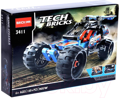 Конструктор инерционный Brick Багги / 2588801 - фото