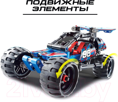 Конструктор инерционный Brick Багги / 2588801