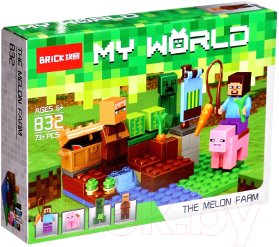 Конструктор Brick Мой мир / 7846687 - фото