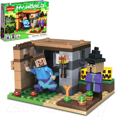 Конструктор Brick Мой мир / 7846690