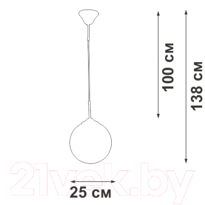 Потолочный светильник Vitaluce V2994-0/1S