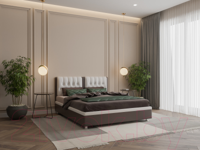 Полуторная кровать Mebel-Ars Космо 140 Вариант 1