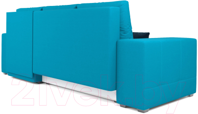 Диван угловой Mebel-Ars Монреаль правый (синий)