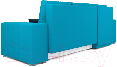 Диван угловой Mebel-Ars Монреаль левый (синий)