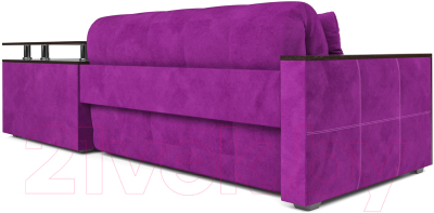 Диван угловой Mebel-Ars Прага (фиолетовый)