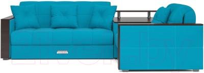 Диван угловой Mebel-Ars Прага (синий)