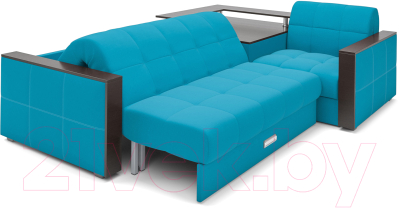 Диван угловой Mebel-Ars Прага (синий)
