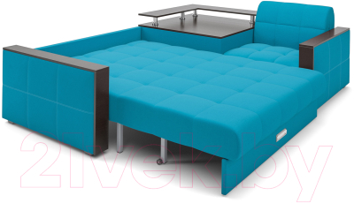 Диван угловой Mebel-Ars Прага (синий)