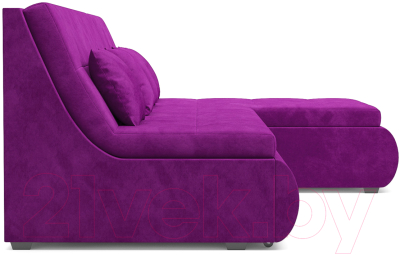 Диван угловой Mebel-Ars Дубай (фиолетовый)