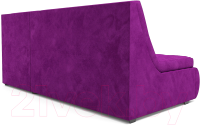 Диван угловой Mebel-Ars Дубай (фиолетовый)