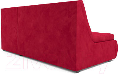 Диван угловой Mebel-Ars Дубай (кордрой красный)