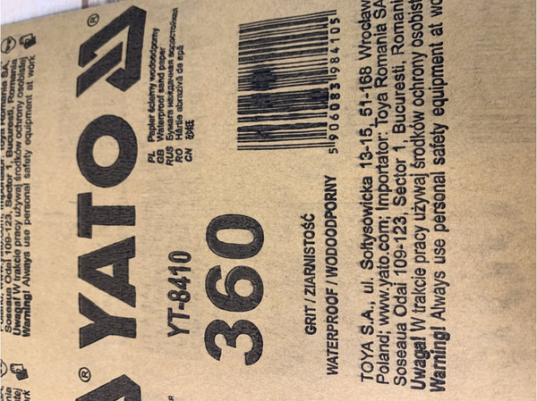 Шлифлист Yato YT-8410