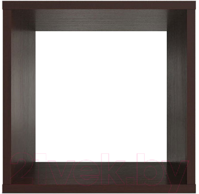 Стеллаж Mebel-Ars Калакс 1x1 (венге цаво)