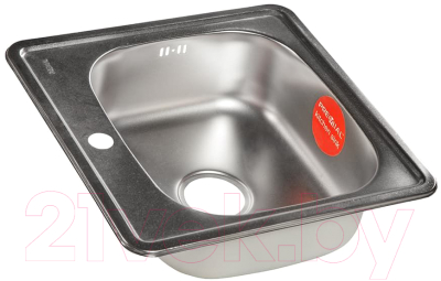 Мойка кухонная Premial 3838 0.6мм (матовый) - фото
