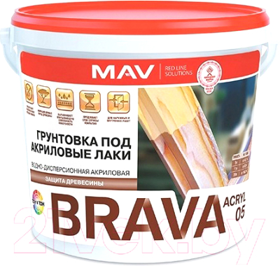 Грунтовка MAV Brava ВД-АК-05 - фото