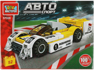 Конструктор Город мастеров Спорткар / 57028-KK - фото