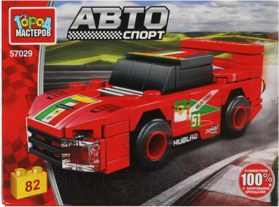 Конструктор Город мастеров Спорткар / 57029-KK - фото