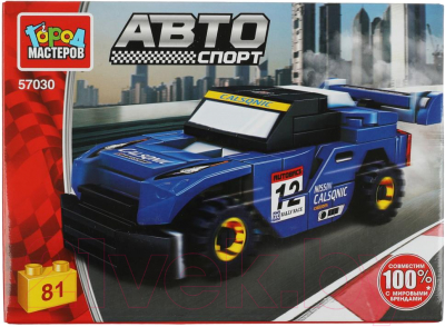 Конструктор Город мастеров Спорткар / 57030-KK - фото