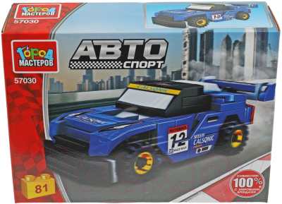 Конструктор Город мастеров Спорткар / 57030-KK