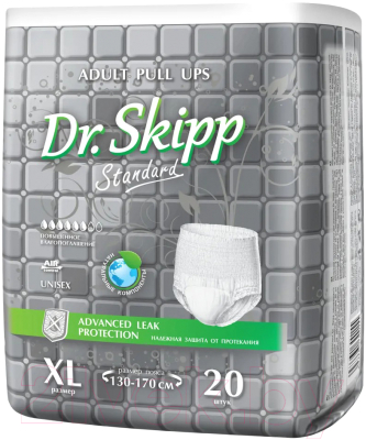 Трусы впитывающие для взрослых Dr.Skipp Standard XL-4 - фото