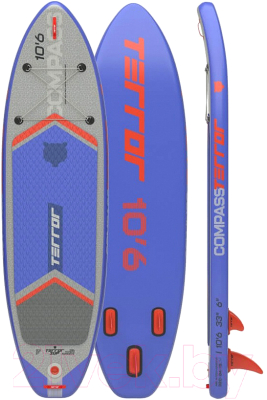SUP-борд Terror Compass 10.6x33x6 - фото
