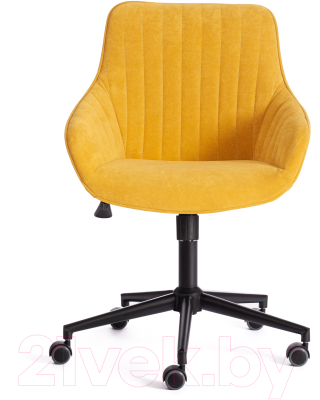 Кресло офисное Tetchair Dublin велюр Clermon (горчичный 170)
