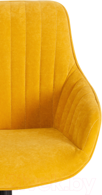 Кресло офисное Tetchair Dublin велюр Clermon (горчичный 170)