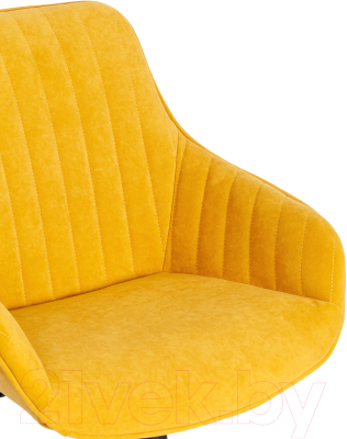 Кресло офисное Tetchair Dublin велюр Clermon (горчичный 170)