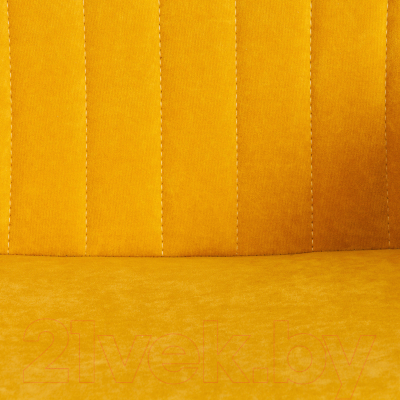 Кресло офисное Tetchair Dublin велюр Clermon (горчичный 170)