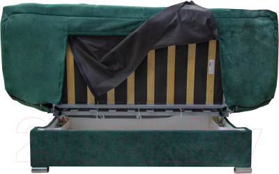 Диван МягкийСтиль Филипс 140x200 (Fellini 11 зеленый)