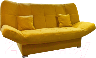 Диван МягкийСтиль Филипс 140x200 (Fellini 16 желтый) - фото