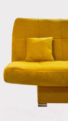 Диван МягкийСтиль Филипс 140x200 (Fellini 16 желтый)