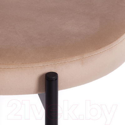 Стул Tetchair Revo ткань/металл (бежевый Barkhat 5/черный)