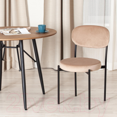 Стул Tetchair Revo ткань/металл (бежевый Barkhat 5/черный)