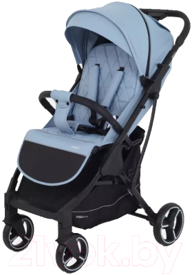 Детская прогулочная коляска MOWbaby Smart 2023 / MB101 (Blue) - фото