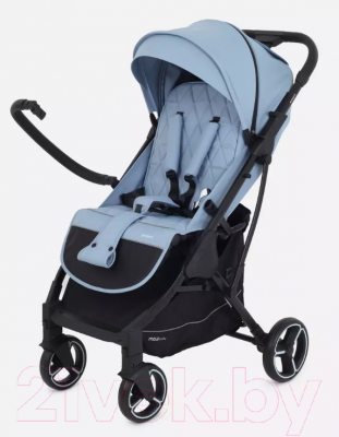 Детская прогулочная коляска MOWbaby Smart 2023 / MB101 (Blue)