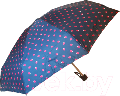 Зонт складной RST Umbrella Клубника ВУ-807 - фото