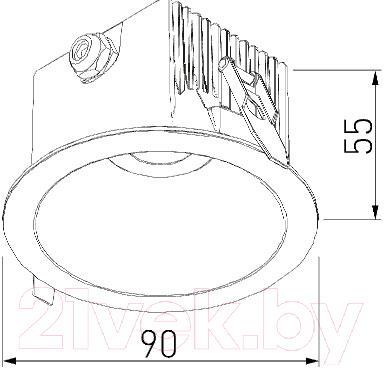 Точечный светильник Elektrostandard Light LED 3004 / 35159/U (белый)