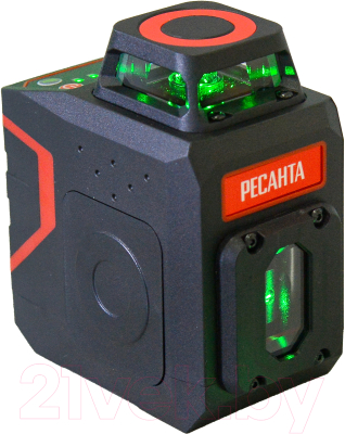 Лазерный нивелир Ресанта ПЛ-360 Green (61/10/531) - фото