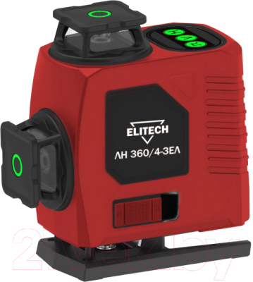 Лазерный нивелир Elitech ЛН 360/4-ЗЕЛ (E0306.018.00) - фото