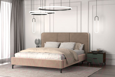 Двуспальная кровать Bravo Мебель Стелла-2 с ПМ 160x200