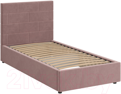 Односпальная кровать Bravo Мебель Тайм с ПМ 90x200