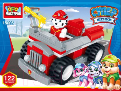 Конструктор Город мастеров Супер щенки / 15005-KY - фото