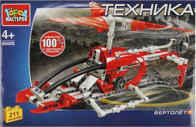 Конструктор Город мастеров Вертолет / 85005-KY