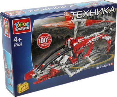 Конструктор Город мастеров Вертолет / 85005-KY