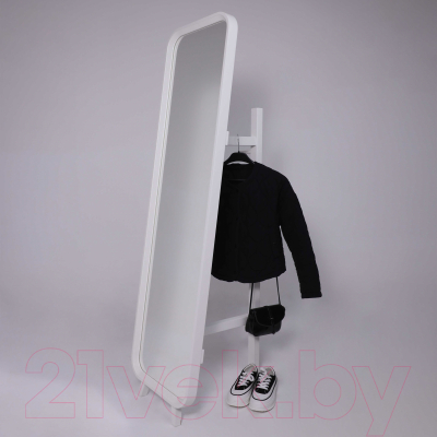 Зеркало Файрум Oland (белый/дерево)