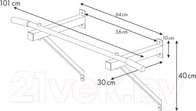 Турник Polini Sport Pulse Basic / 0002590.1