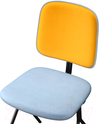 Стул Latitude Ror Y / RORCHYBKVLRBLYEL (черный/голубой/желтый)